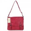 GEANȚĂ DE DAMĂ tip poștaș BEE BAG vișiniu 1502L36BB